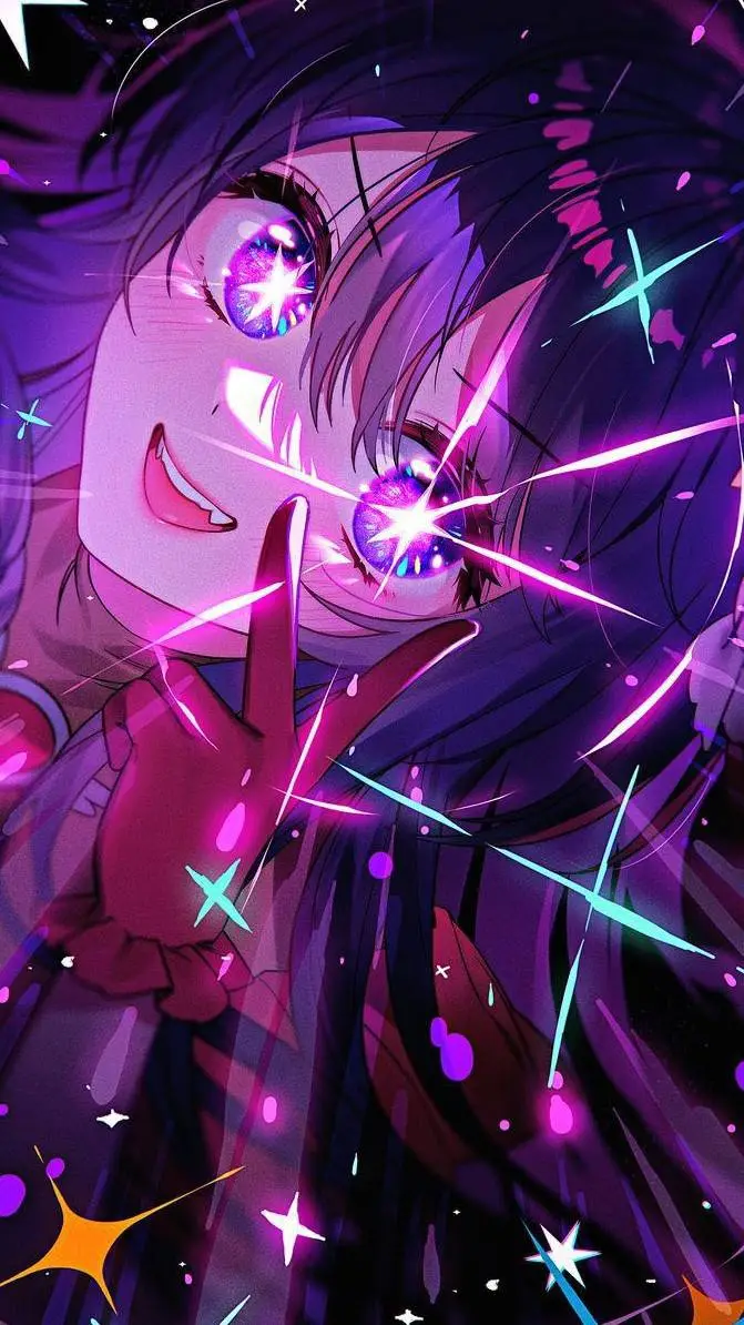 ai character: Oshi no ko  background