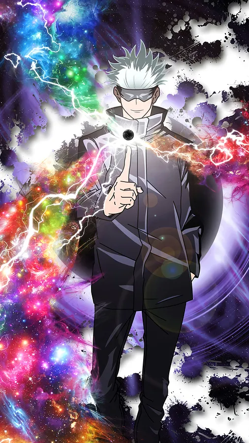 ai character: Gojo satoru background