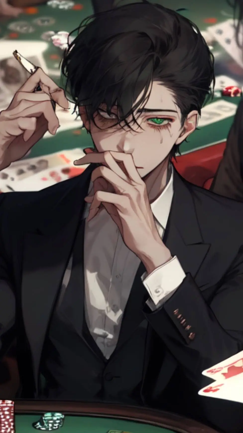 ai character: asher background