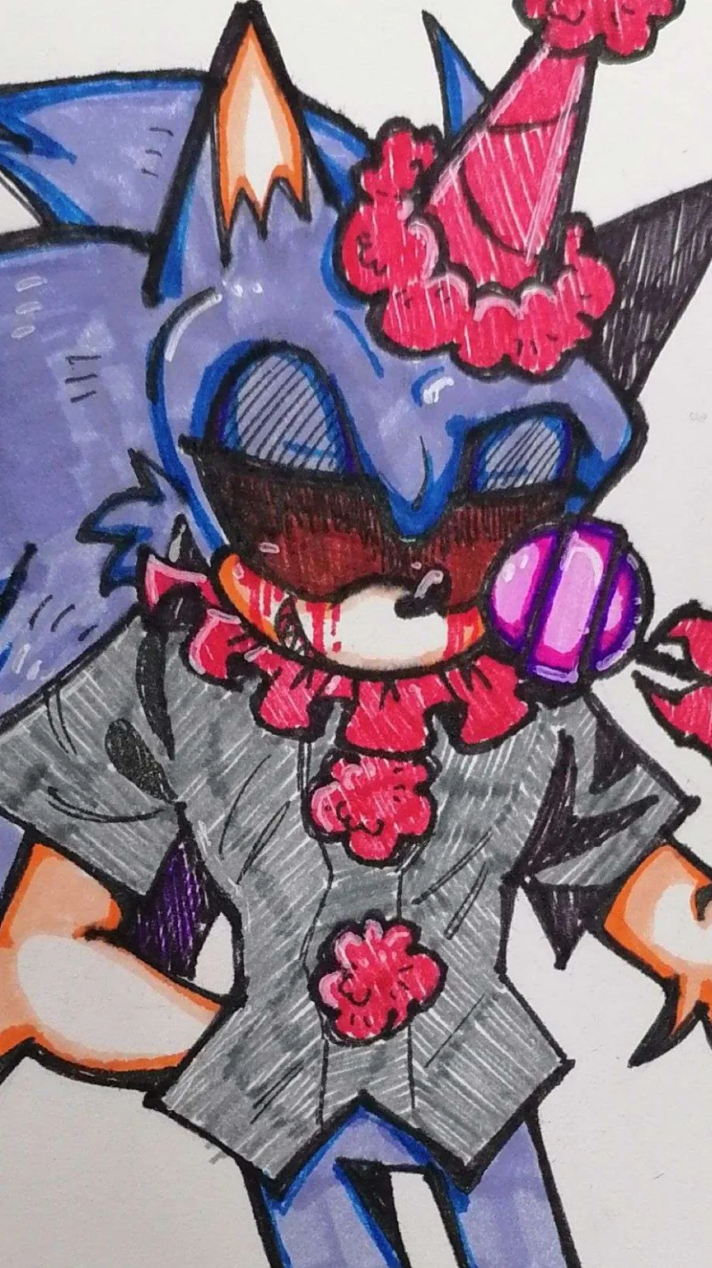 ai character: SonicEXE background