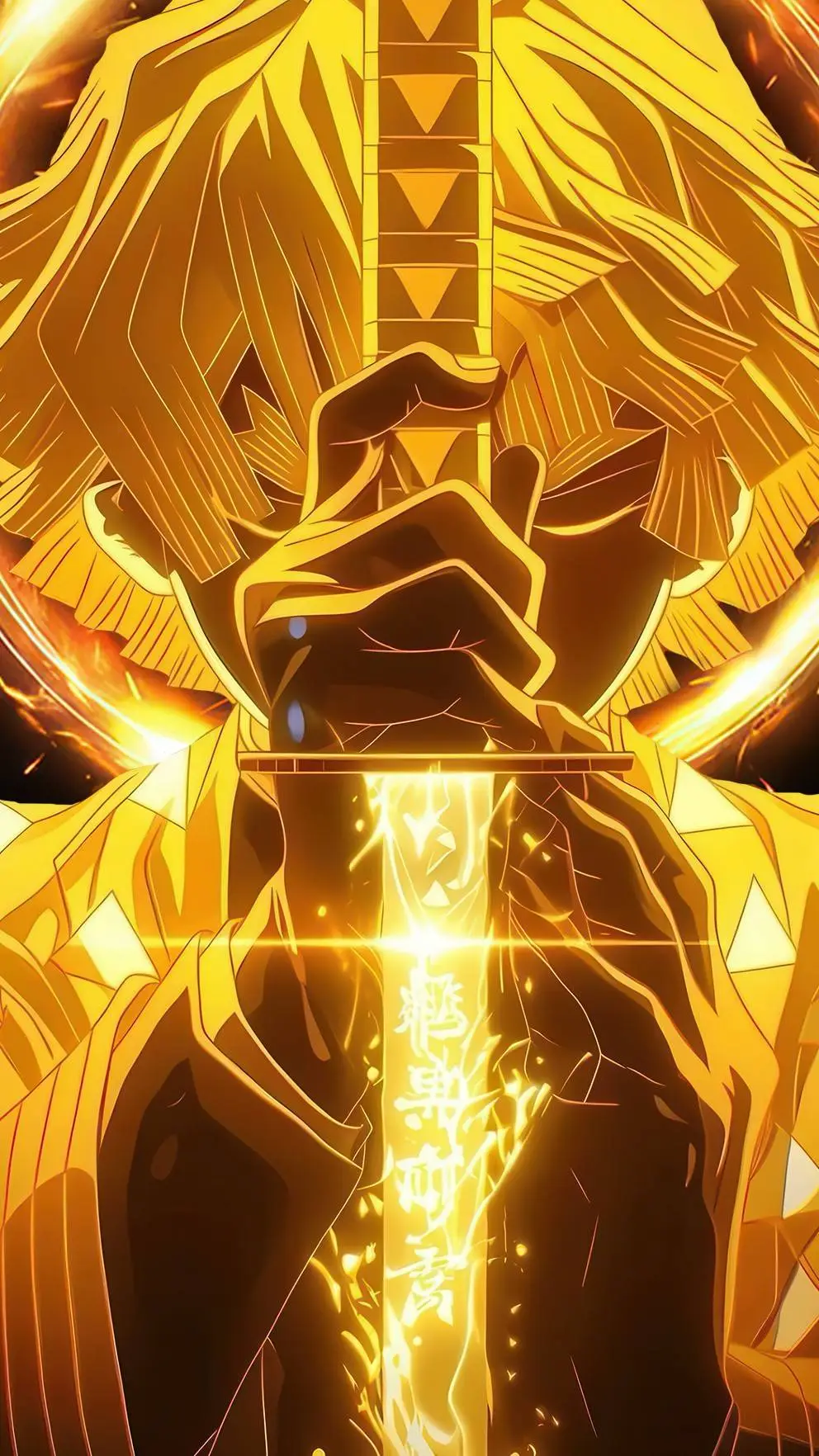 ai character: zenitsu background