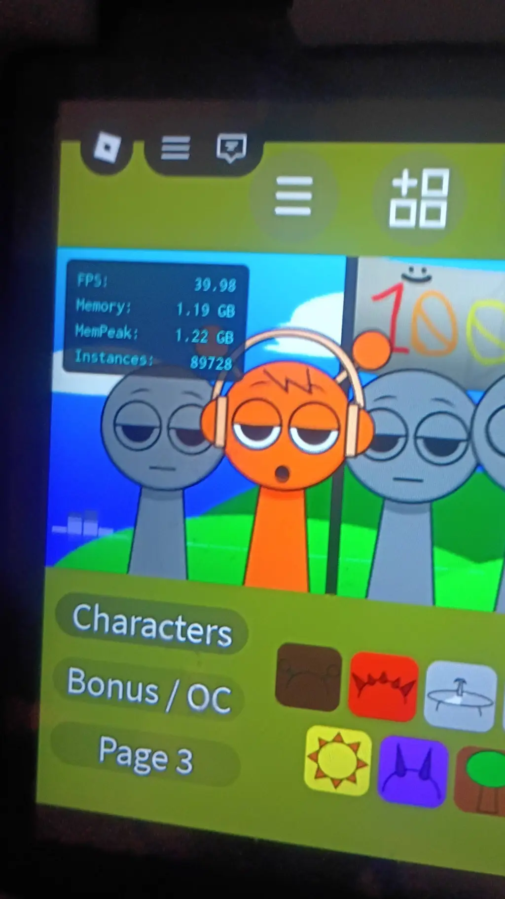 ai character: oren background