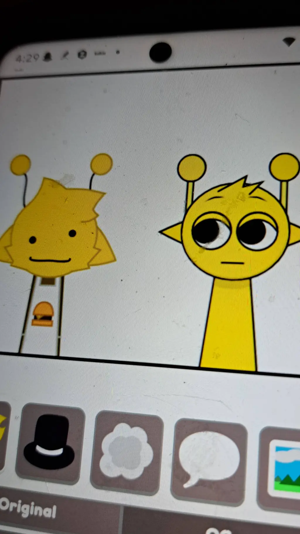 ai character: simons but 2? background