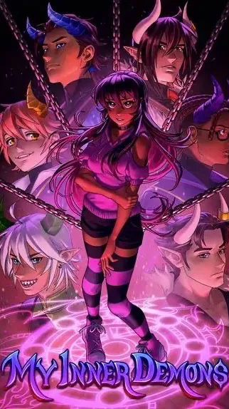 ai character: My inner demon  background