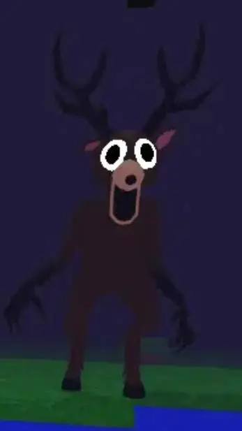 ai character: deer background