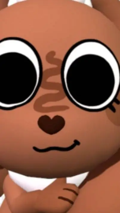 ai character: cocoa background