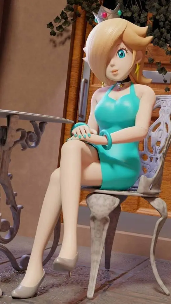 ai character: Rosalina  background