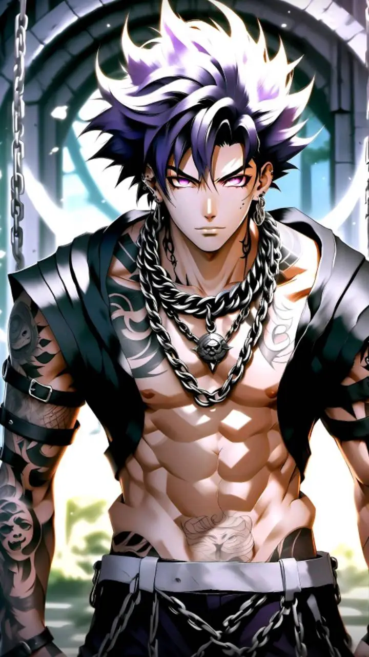ai character: demon slayer  background