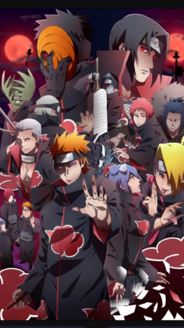 ai character: Akatsuki  background