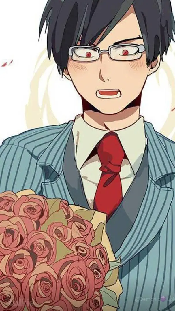 ai character: Iida valentines :3 background