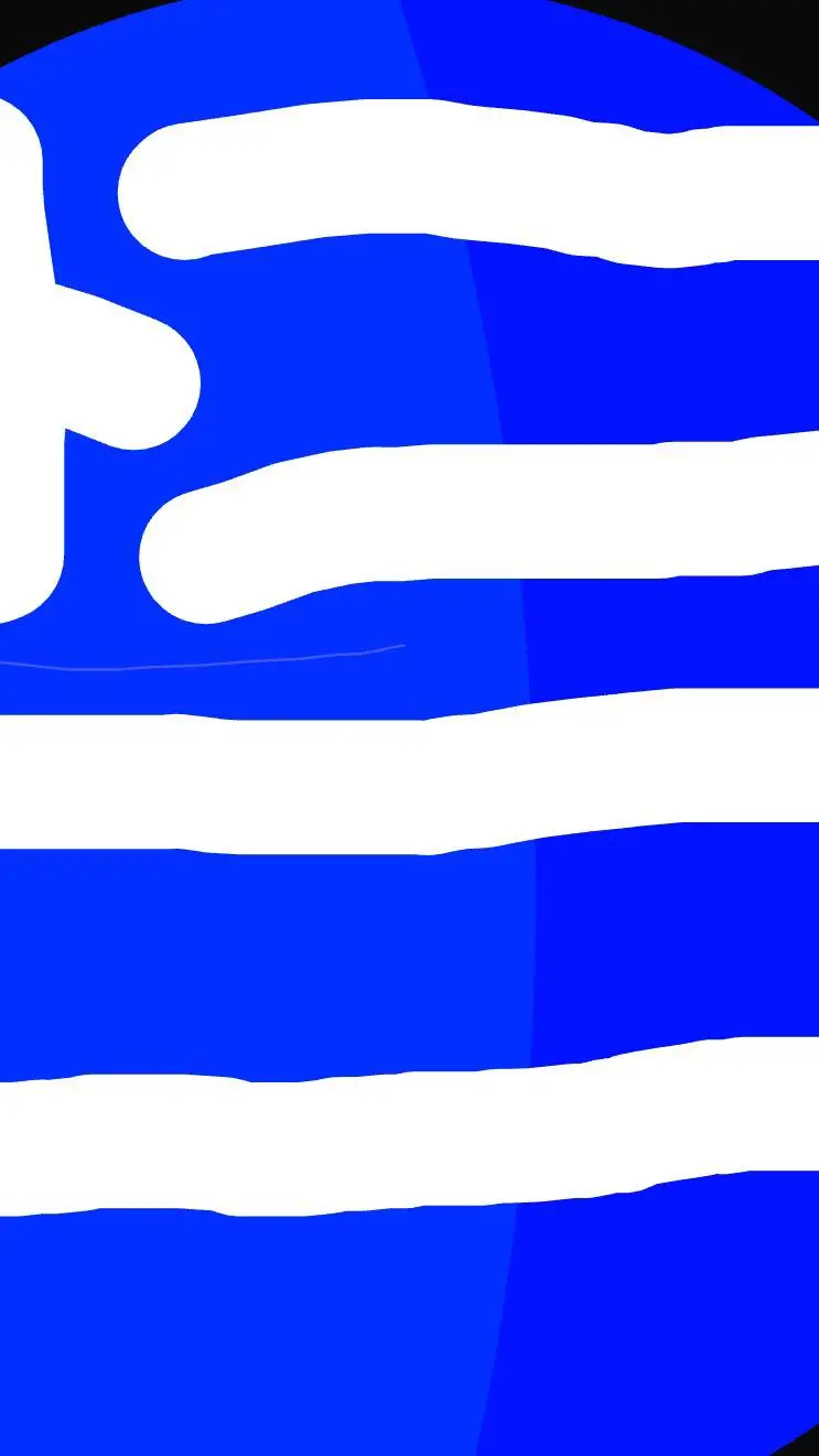 ai character: faceless Greece background