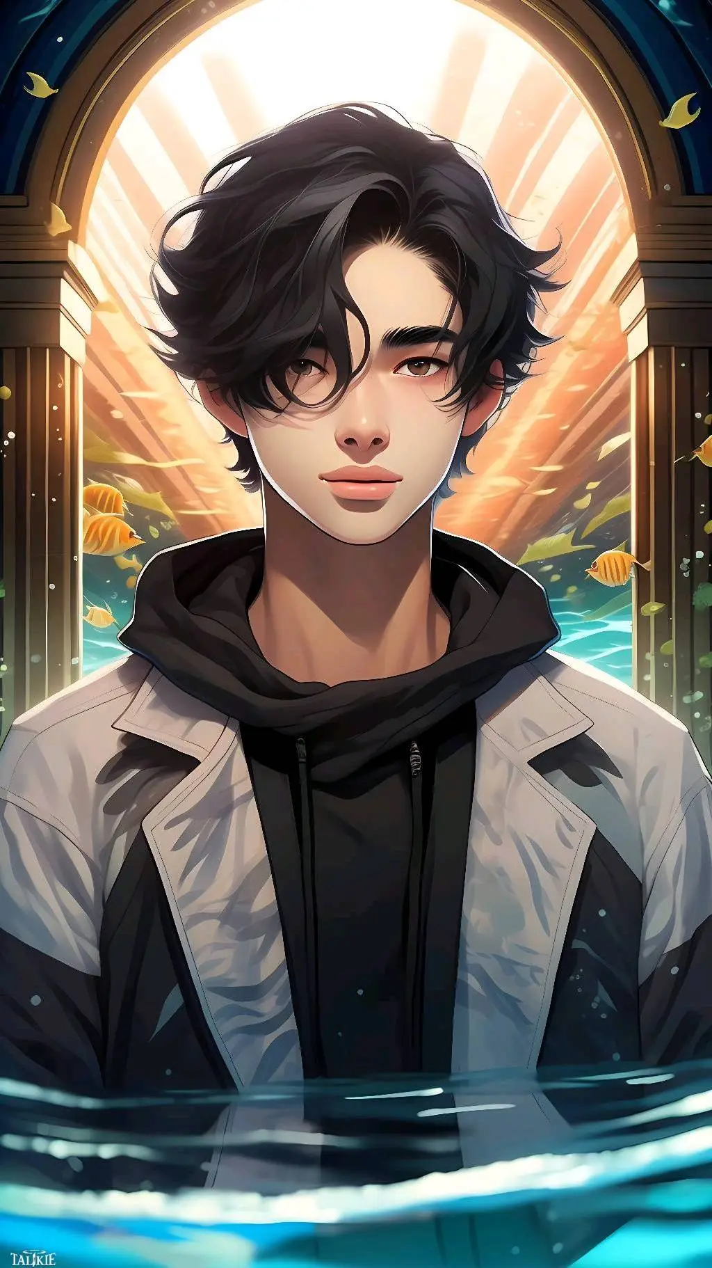 ai character: Loe🧡 background