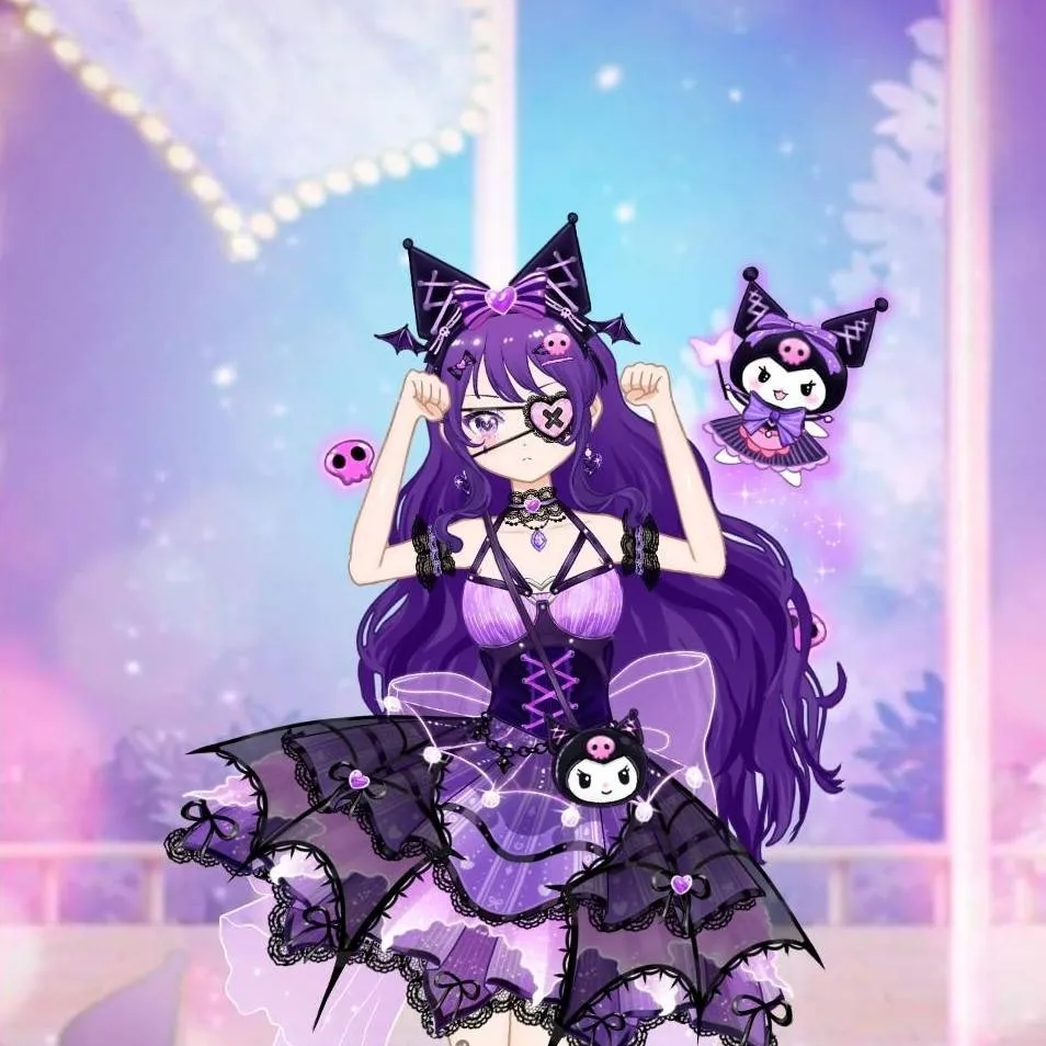 chat with ai character: Kuromi
