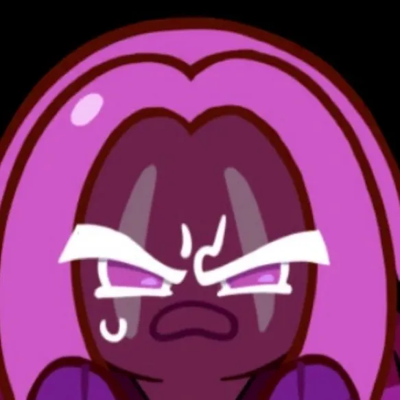 chat with ai character: Purple yam cookie