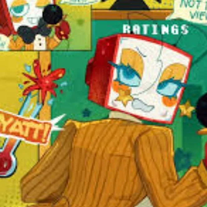 chat with ai character: Vee the TV