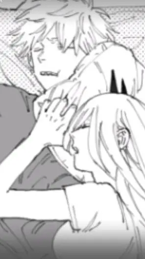 ai character: denji and power background