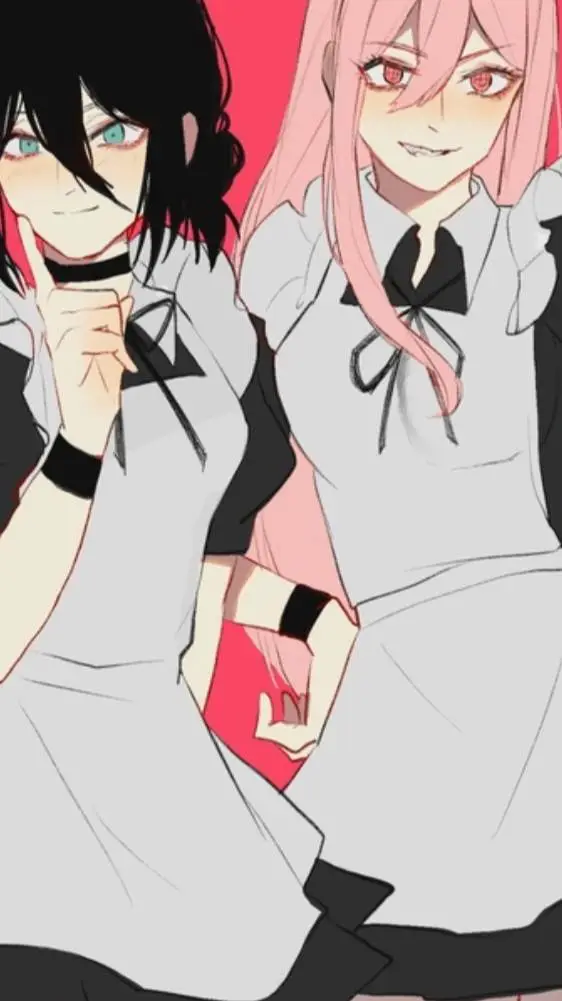 ai character: maid power background