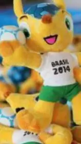 ai character: fuleco (plush) background