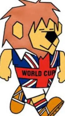 ai character: World cup willie background