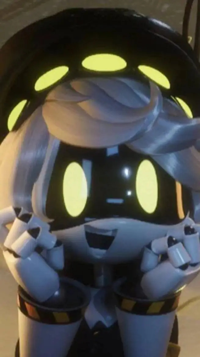 ai character: uzi ×n background
