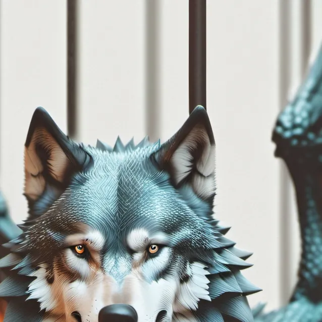 chat with ai character: wolf dragon av