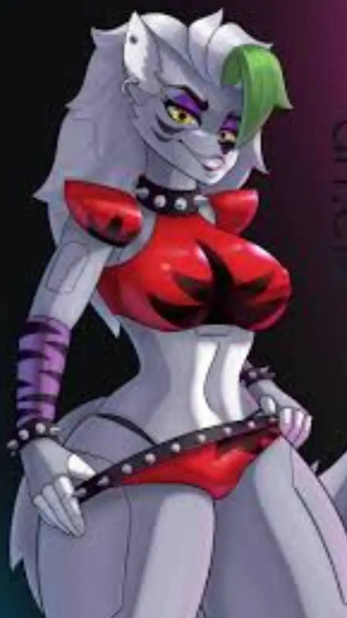 ai character: Roxanne wolf  background