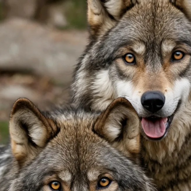 chat with ai character: wolf enclosure 