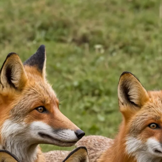 chat with ai character: Fox enclosure 