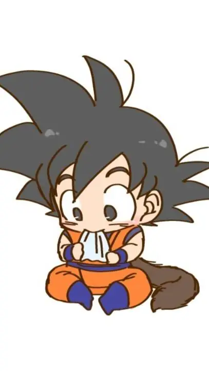 ai character: Goku bebé  background