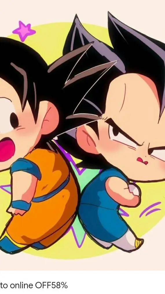 ai character: Goku vegeta y tú  background