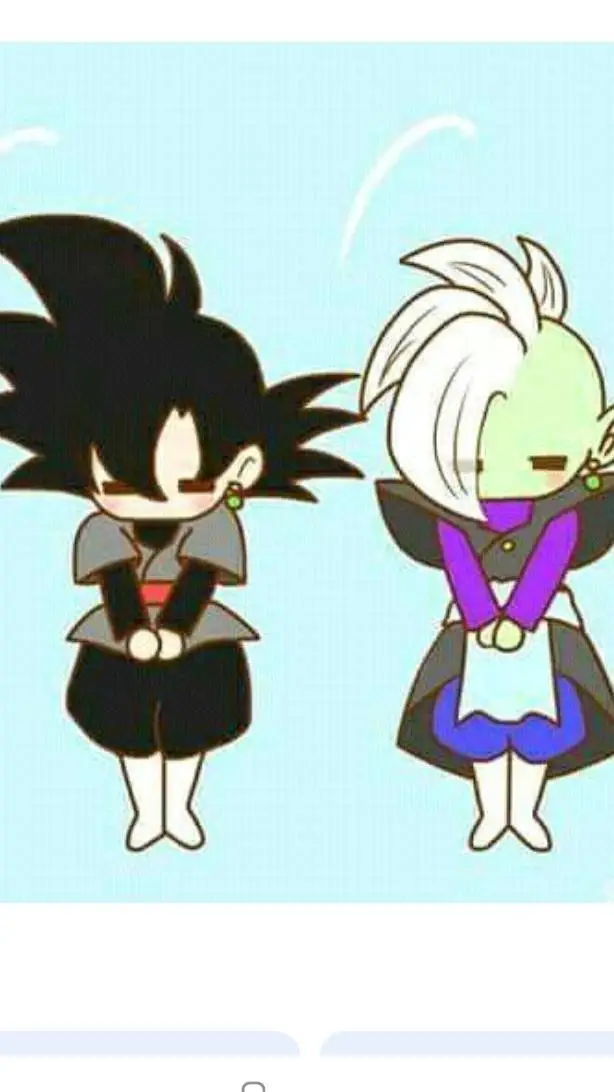 ai character: Gokublack & zamasu background