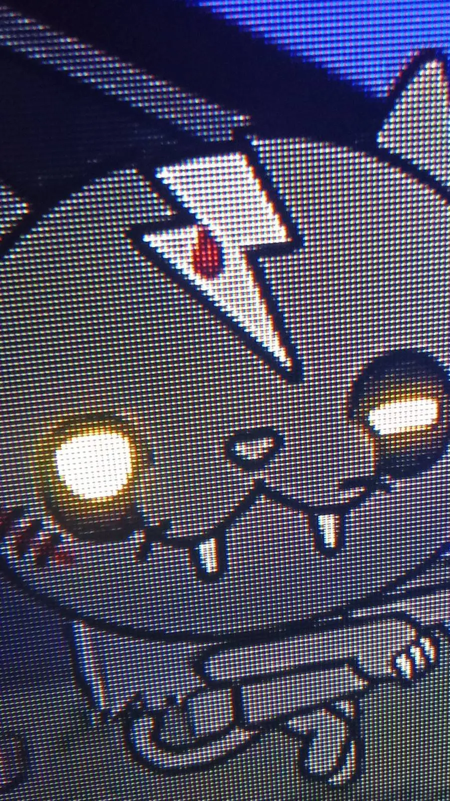 ai character: zombie cat  background