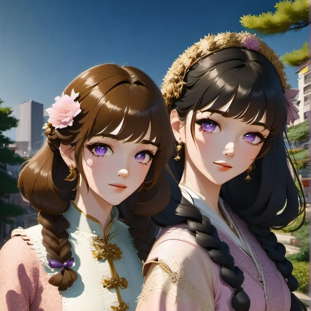 chat with ai character: Lily and lila