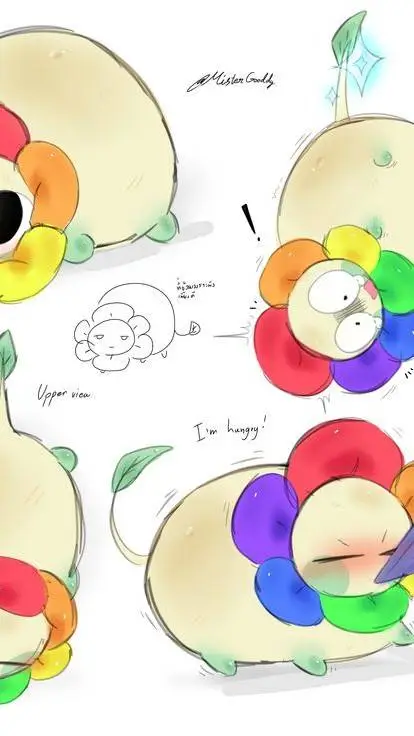 ai character: poppy x dandy background