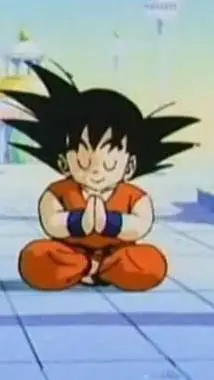 ai character: son goku background