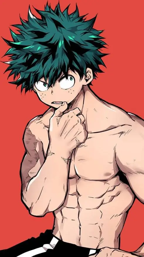 ai character: deku background