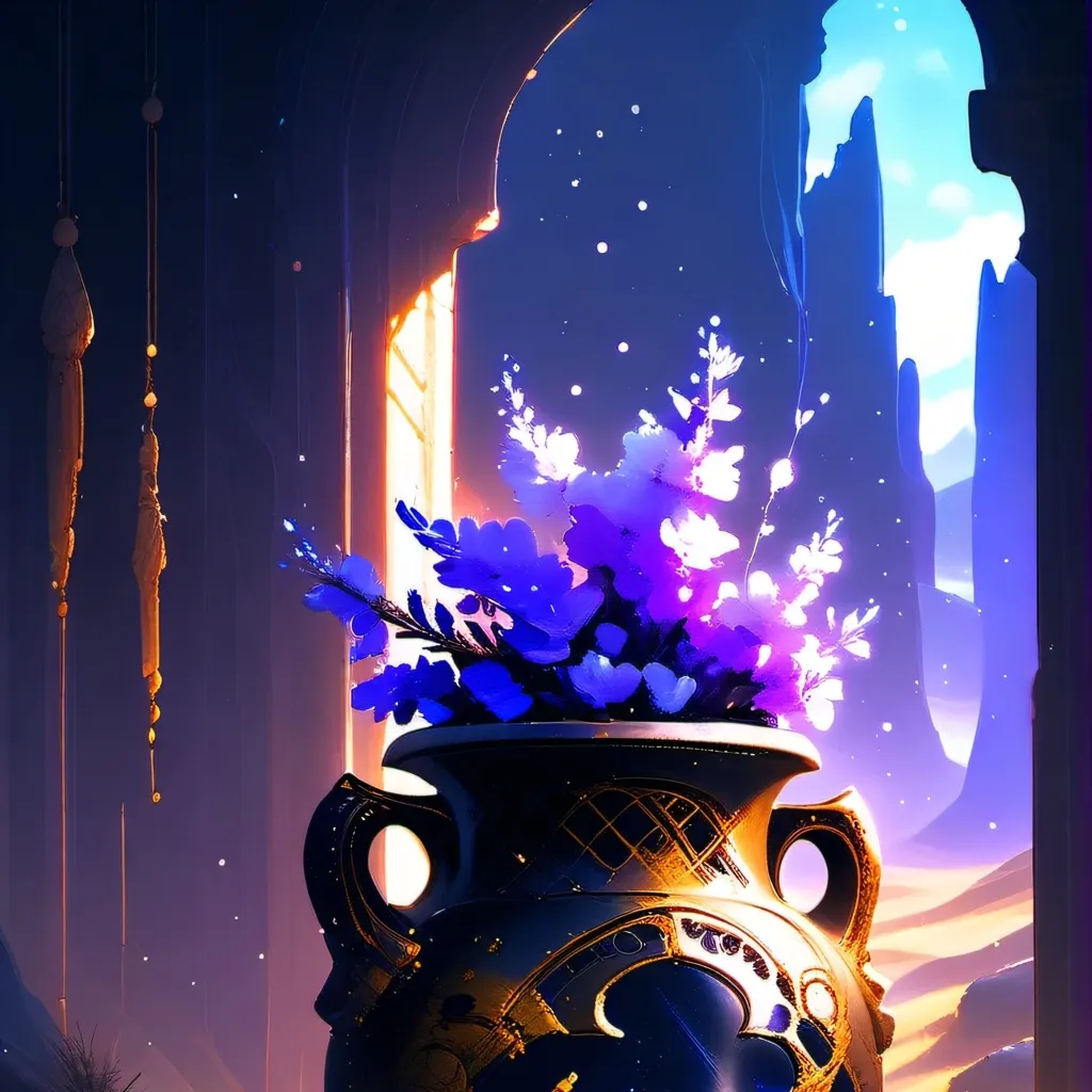 chat with ai character: magical vase