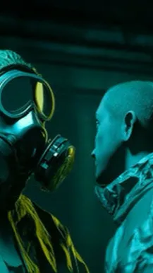 ai character: Quarantine zone background