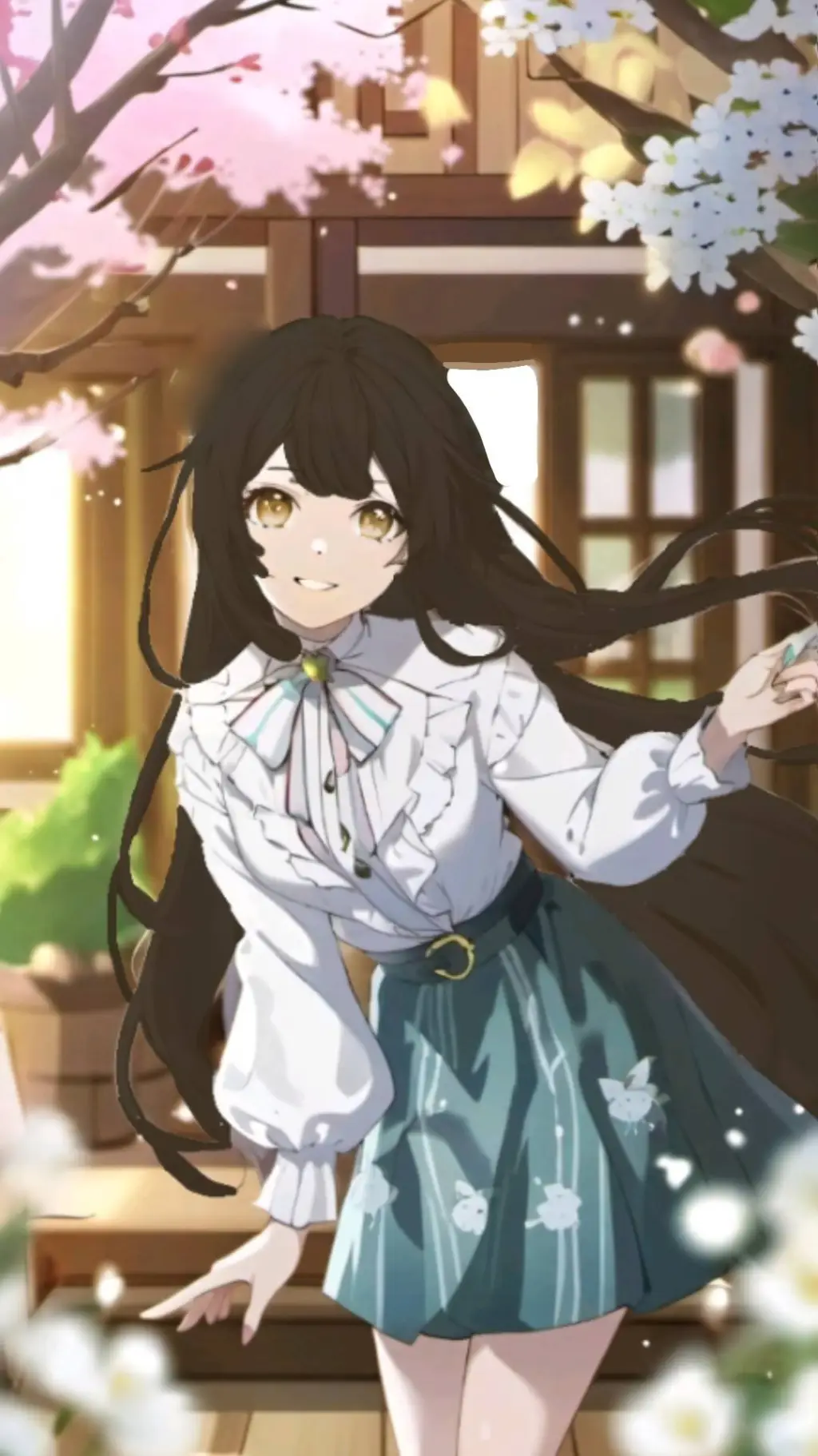 ai character: Mi amiga background