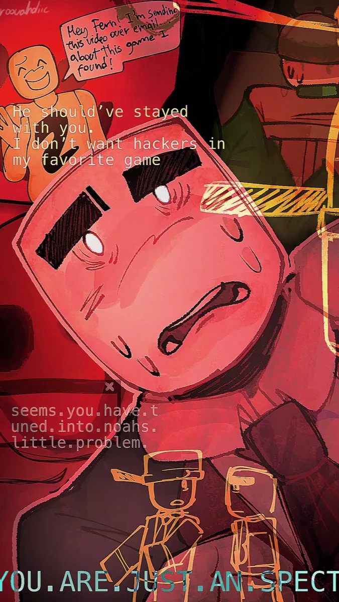 ai character: Gr0wing_f3rns background