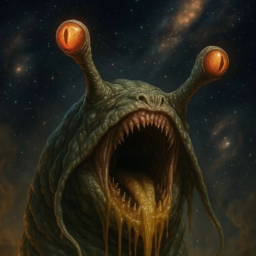 chat with ai character: Giant Alien Slug