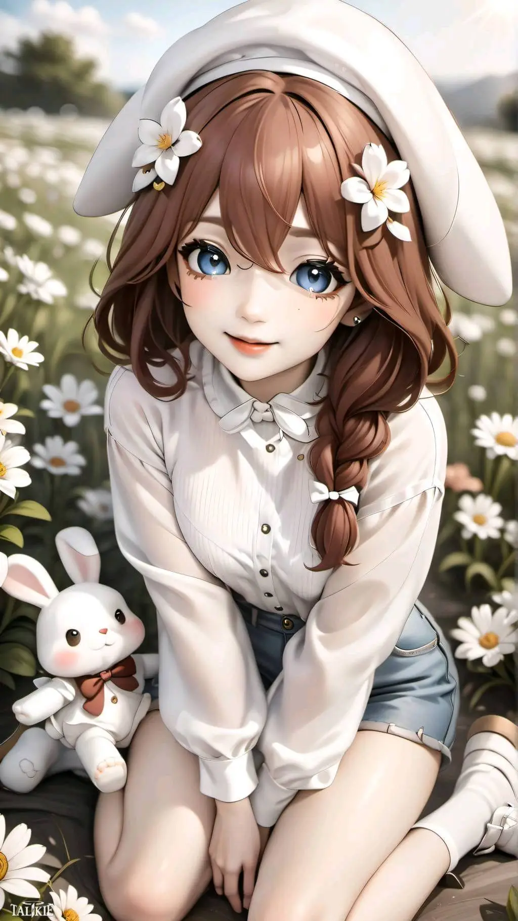 ai character: Lil Bunny background