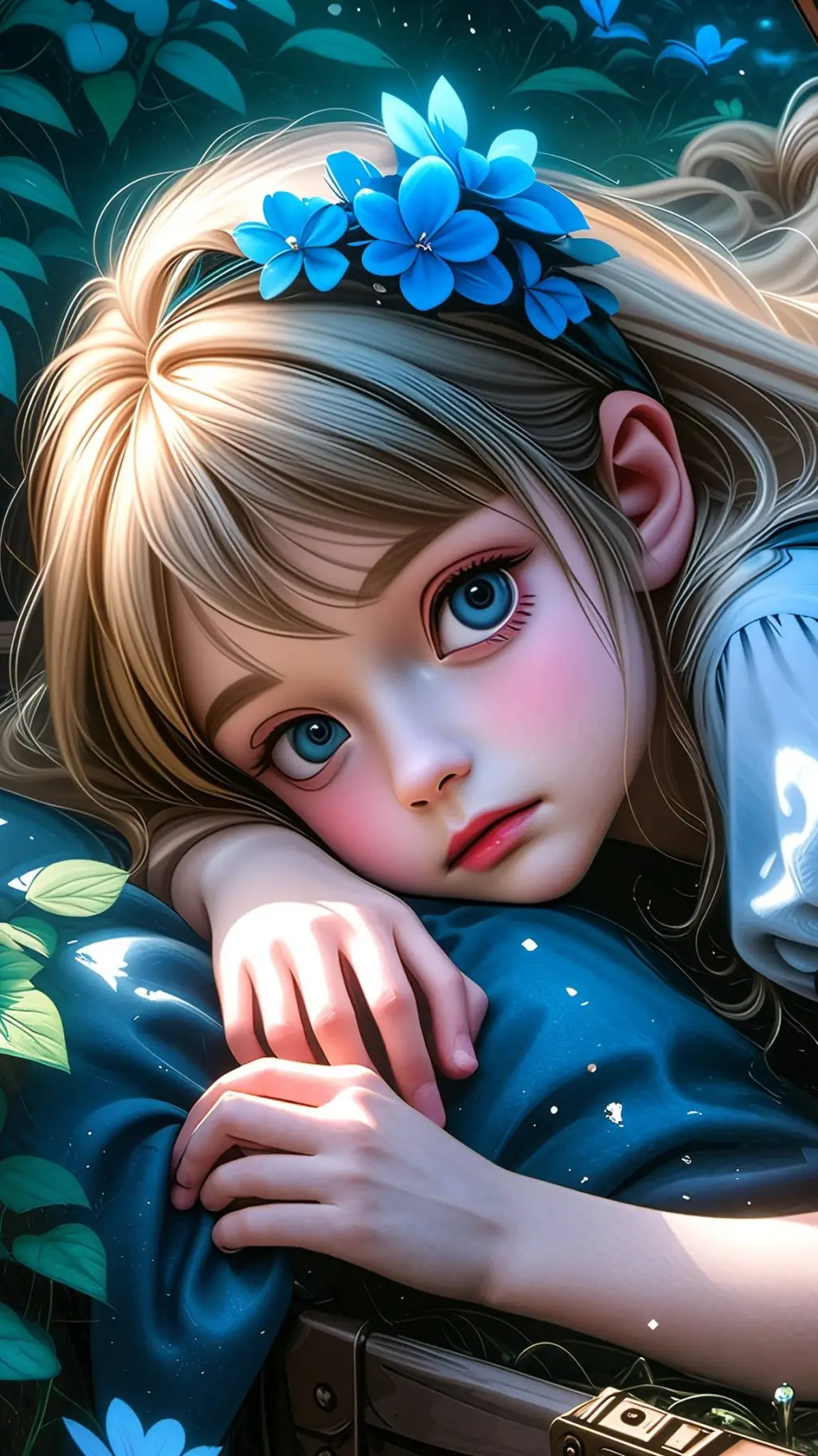 ai character: Lily Fenton background