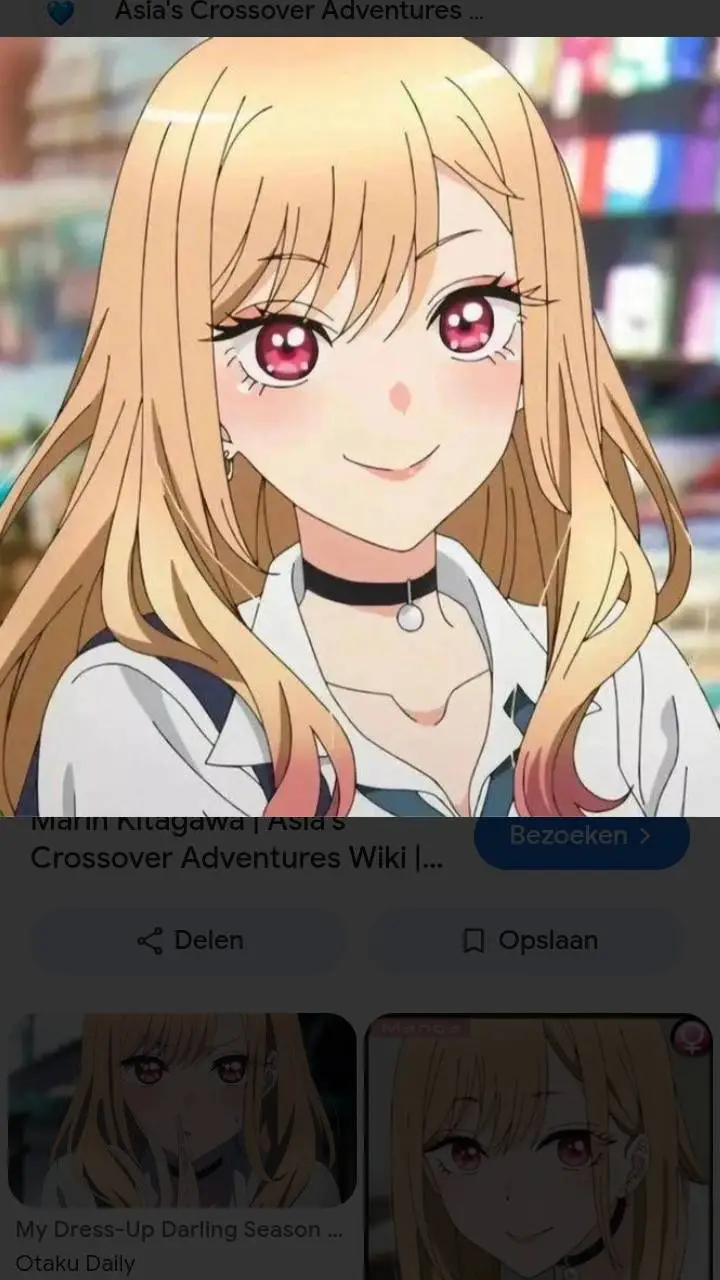 ai character: Marin Kitagawa background