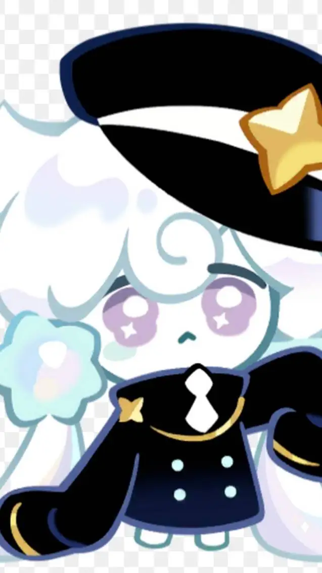 ai character: Milky Way cookie background