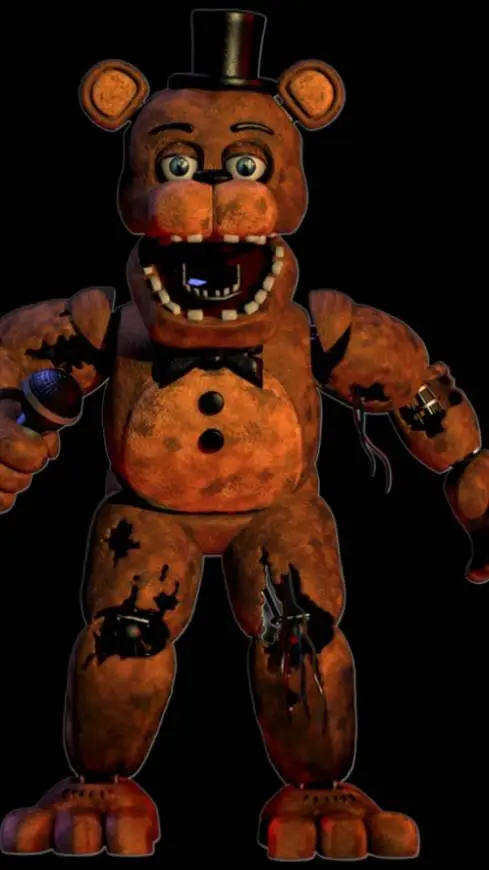 ai character: withered Freddy background