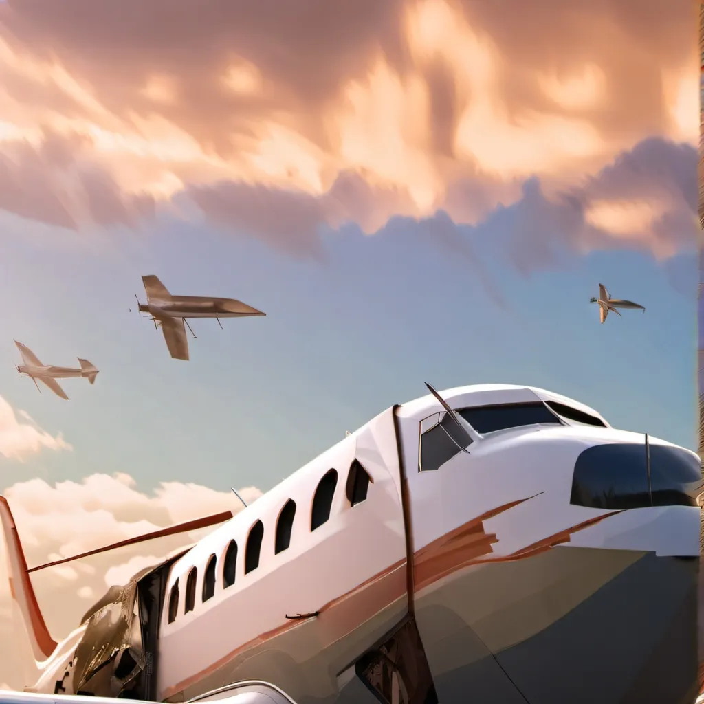 chat with ai character: a plane crash