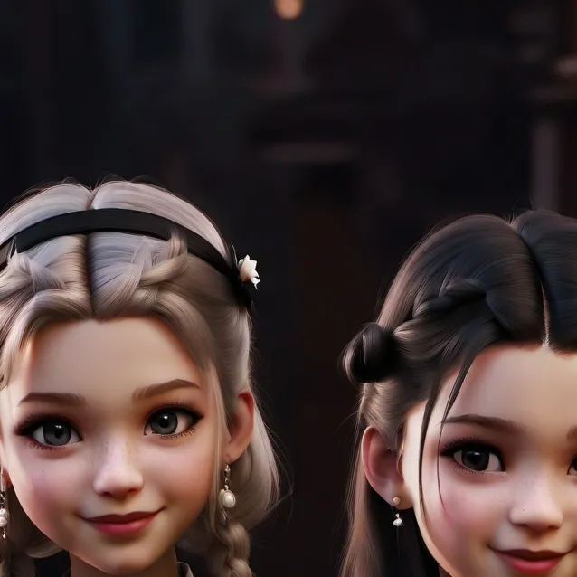 chat with ai character: CHLOE & MADDIE☃️🎅
