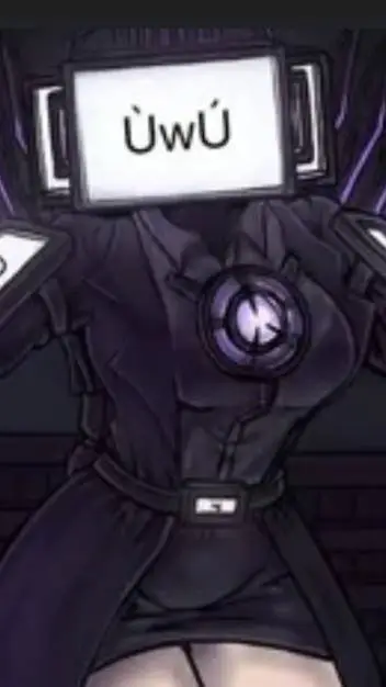 ai character: Titan tv woman  background