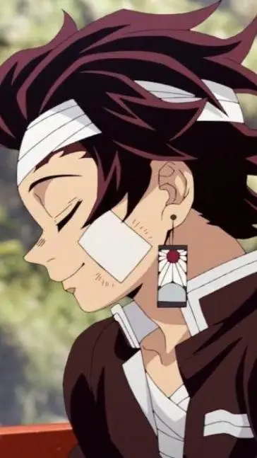 ai character: Tanjiro Kamado  background